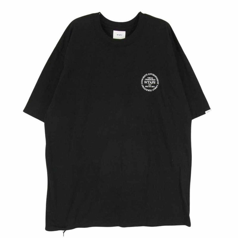 WTAPS ダブルタップス INGREDIENTS CIRCLE SS COTTON ロゴ WTAPS ダブルタップス INGREDIENTS CIRCLE SS COTTON ロゴ