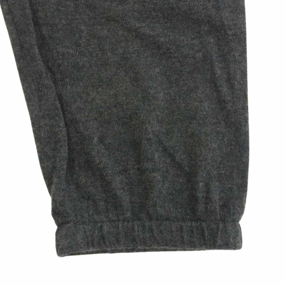 COMOLI コモリ 23SS X01-06006 カシミヤ シルク ニット パンツ グレー系 3【中古】