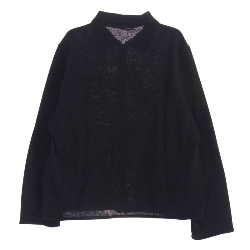 COMOLI コモリ 25SS B01-06006 ウール 和紙 ジップ ショート