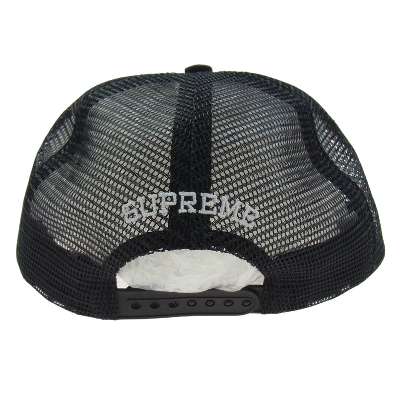 Supreme シュプリーム 23AW CAMACHO MESH BACK 5PANEL CAP BLACK