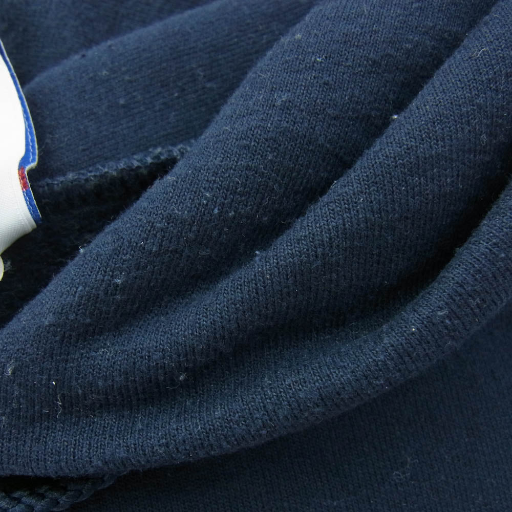 Champion チャンピオン AUTHENTIC ATHLETICWEAR YALE プルオーバー パーカー ネイビー系 M【中古】