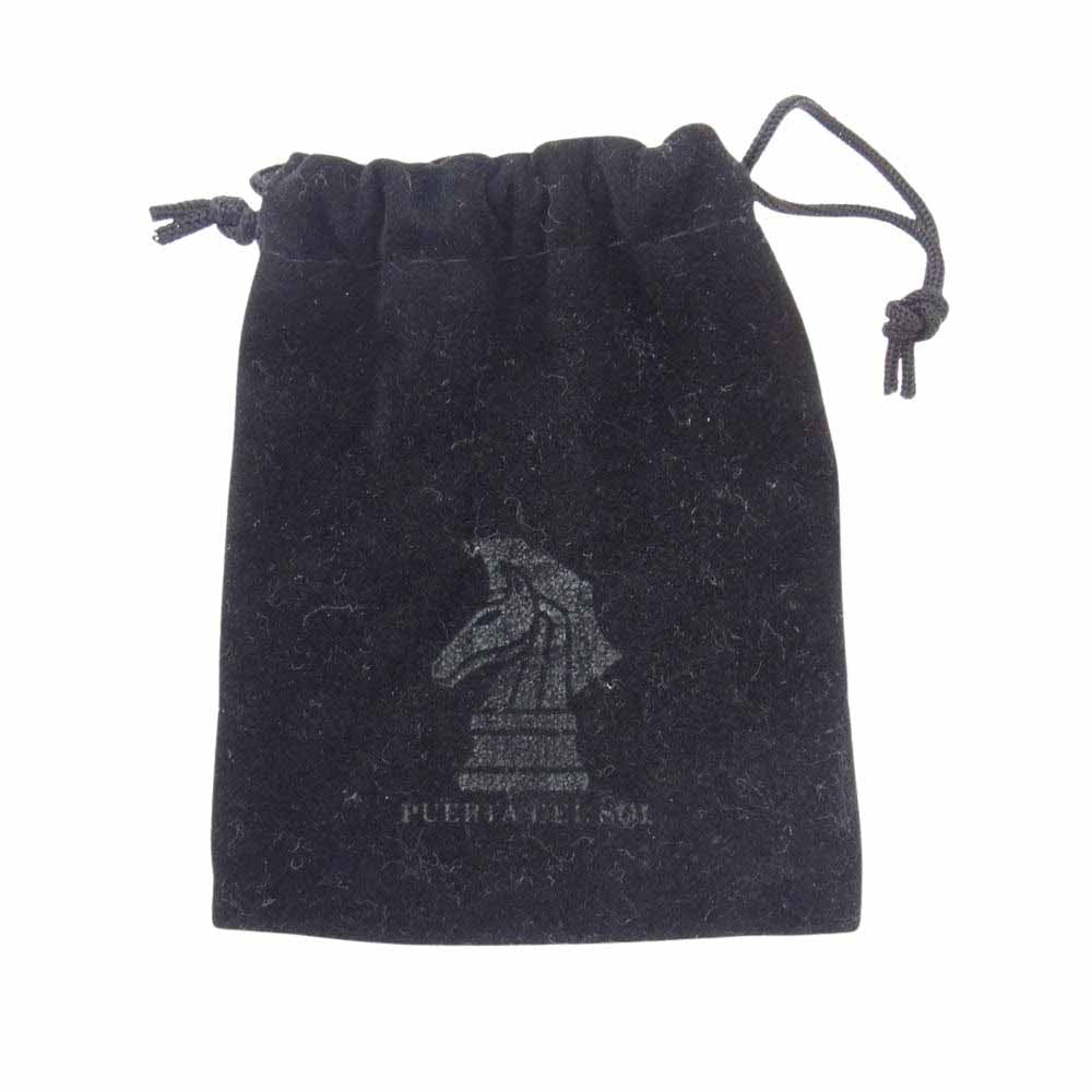 PUERTA DEL SOL プエルタデルソル シールド型 ペンダント ネックレス シルバー系【中古】