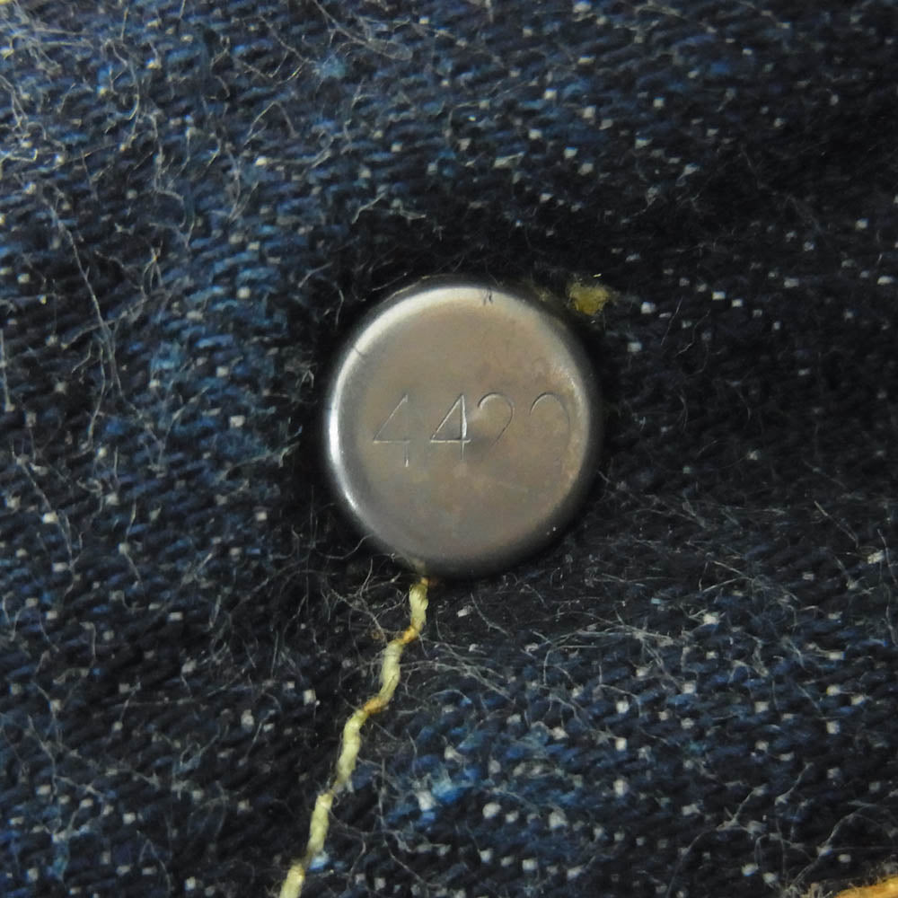 Levi's リーバイス 50154-0068 1954年 復刻 モデル LVC 501ZXX デニム パンツ アメリカ製 インディゴブルー系 W33 L34【中古】