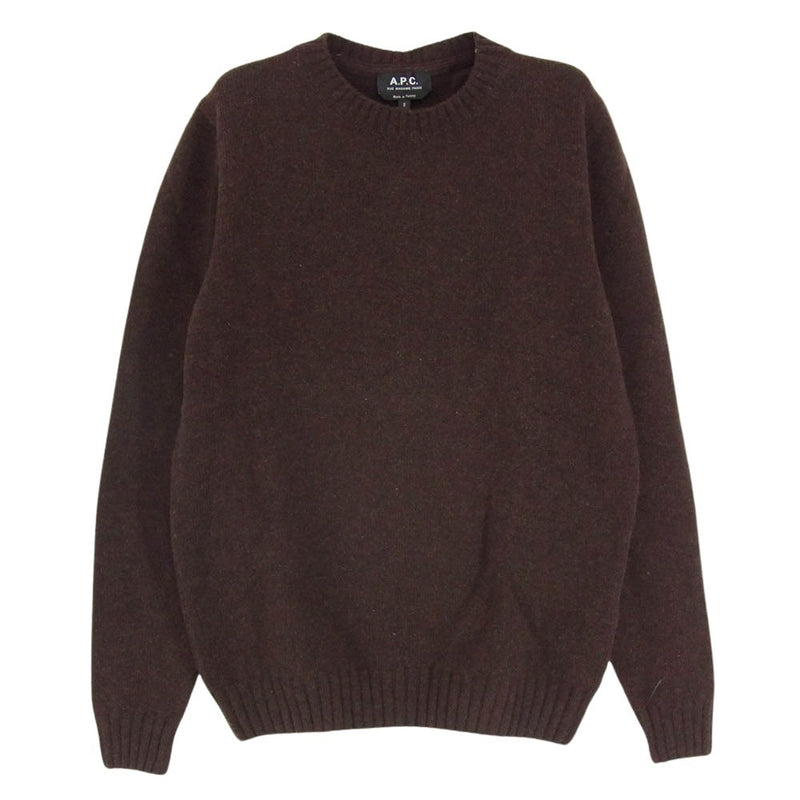 A.P.C. アーペーセー 1110321 クルーネック マルチカラー ウール A.P.C. アーペーセー 1110321 クルーネック マルチカラー ウール