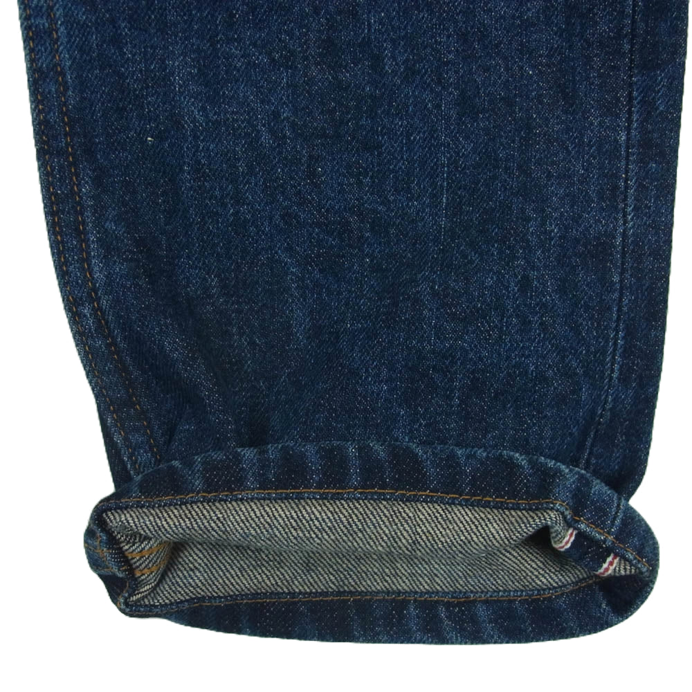 A.P.C. アーペーセー PETIT STANDARD セルビッチ デニム パンツ ボタンフライ 赤耳 日本製 インディゴブルー系 29【中古】