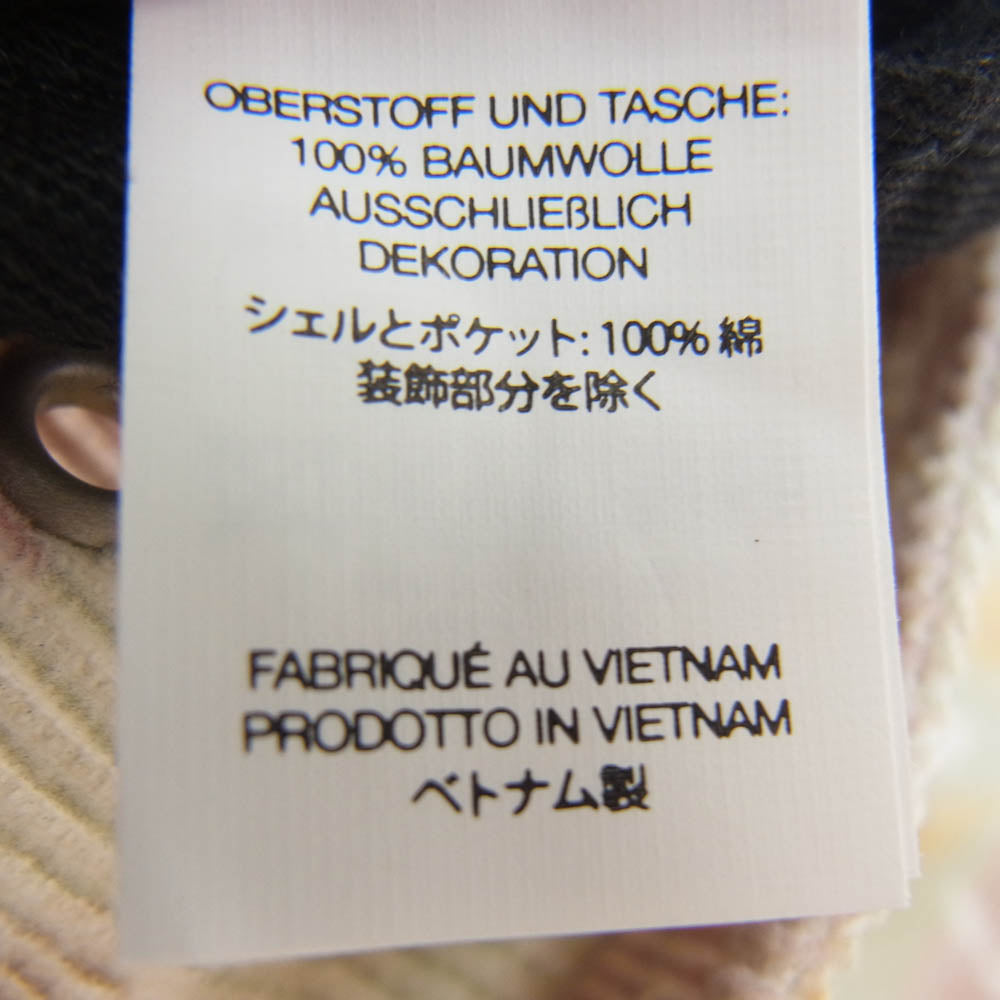 Supreme シュプリーム 24SS Corduroy Pocket Camp Cap Floral コーデュロイ ポケット キャンプ キャップ フローラル 総柄 マルチカラー系【美品】【中古】