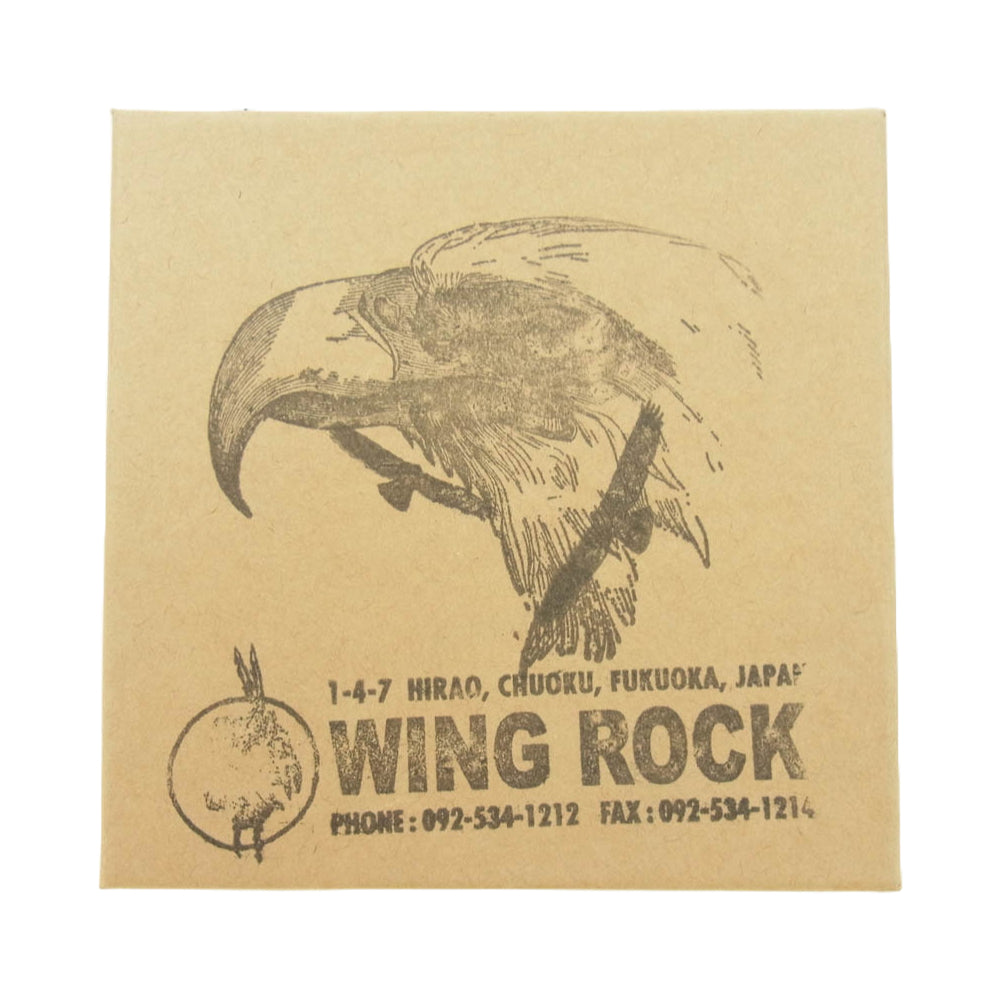 WINGROCK ウィングロック K18 金メタル付き メディスンホイール フック ネックレスチェーン シルバー系【中古】