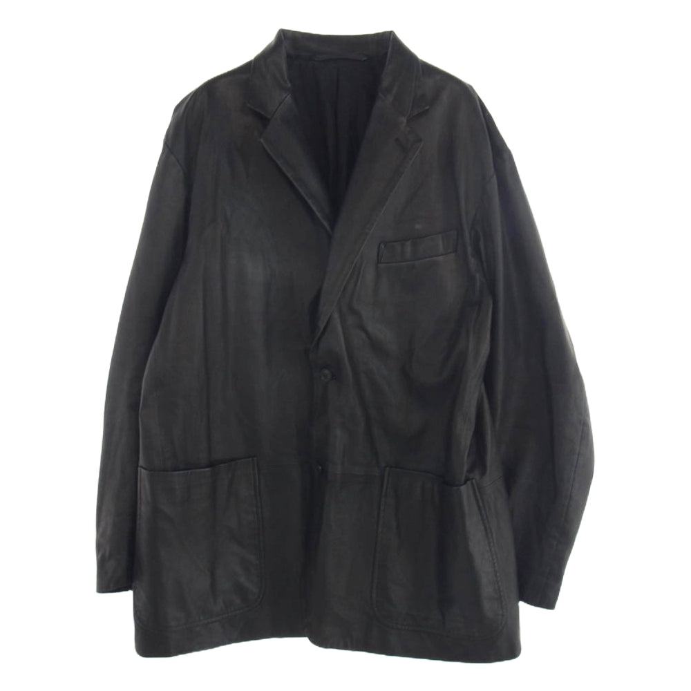 COMOLI コモリ 23AW Y03-01021 シープスキン 2B ジャケット レザー 
