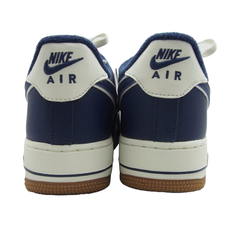 【新品】ナイキ エアフォース1 ロー カレッジパック ネイビー ホワイト ナイキ エアフォース1 カレッジパック ネイビー ホワイト 27cm