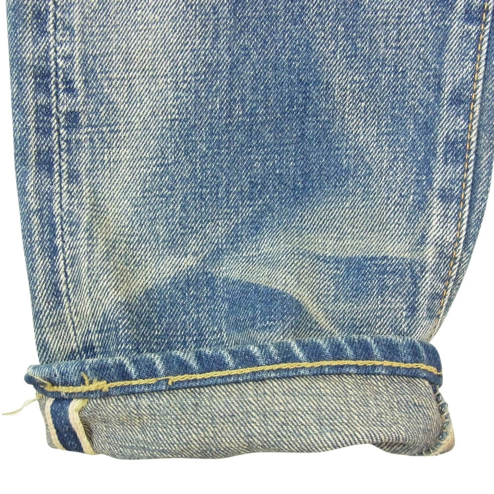 MARBLES マーブルズ MPT-A1508B コットン デニム パンツ ストレート インディゴブルー系 S【中古】