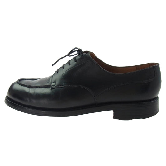 J.M WESTON ジェイエムウエストン 641-31 GOLF ゴルフ Uチップ ダービー レザー シューズ ブラック系 8.5【中古】