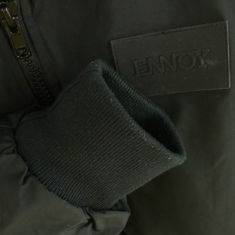 The Ennoy Professional ザ エンノイ プロフェッショナル 24AW AW24BRENJK05LP Electric Puffer Jacket エレクトリック パファー 中綿 パフ ジャケット ブラック系 M【中古】