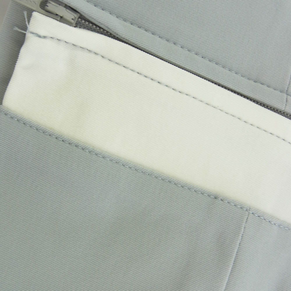 1piu1uguale3 ウノピュウノウグァーレトレ GDP009 POE418 GOLF ゴルフ 113 ADP ZIP SLACKS 裾ジップ スラックス パンツ トラウザー グレー系 7【中古】