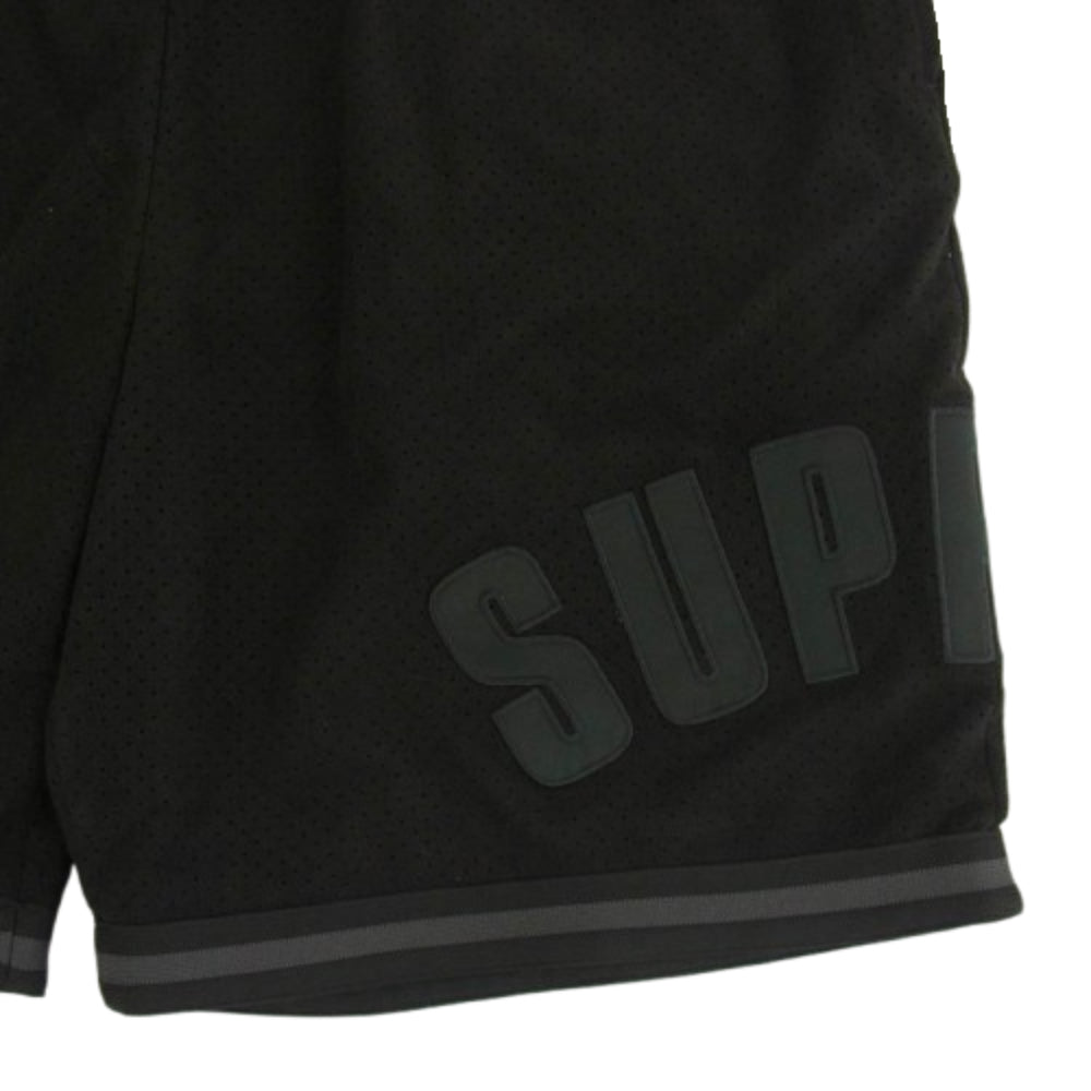 Supreme シュプリーム Ultrasuede Mesh Short ウルトラスエード メッシュ ショーツ ブラック系 M【中古】