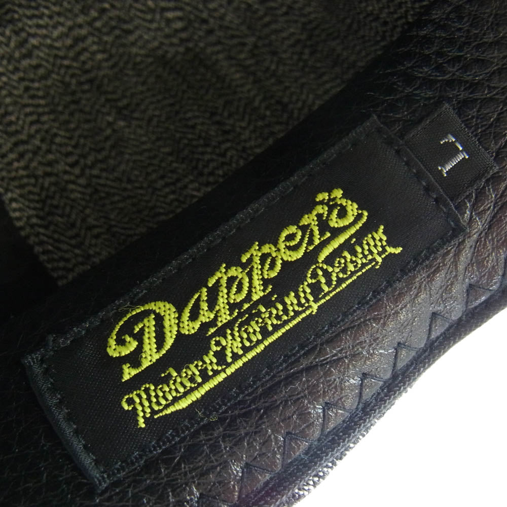DAPPER'S ダッパーズ キャスケット ハンチング キャップ グレー グレー系 L【中古】