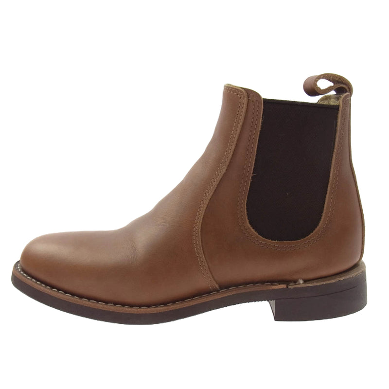 RED WING (レッドウィング) サイドゴアブーツ ブラウン レッドウィング