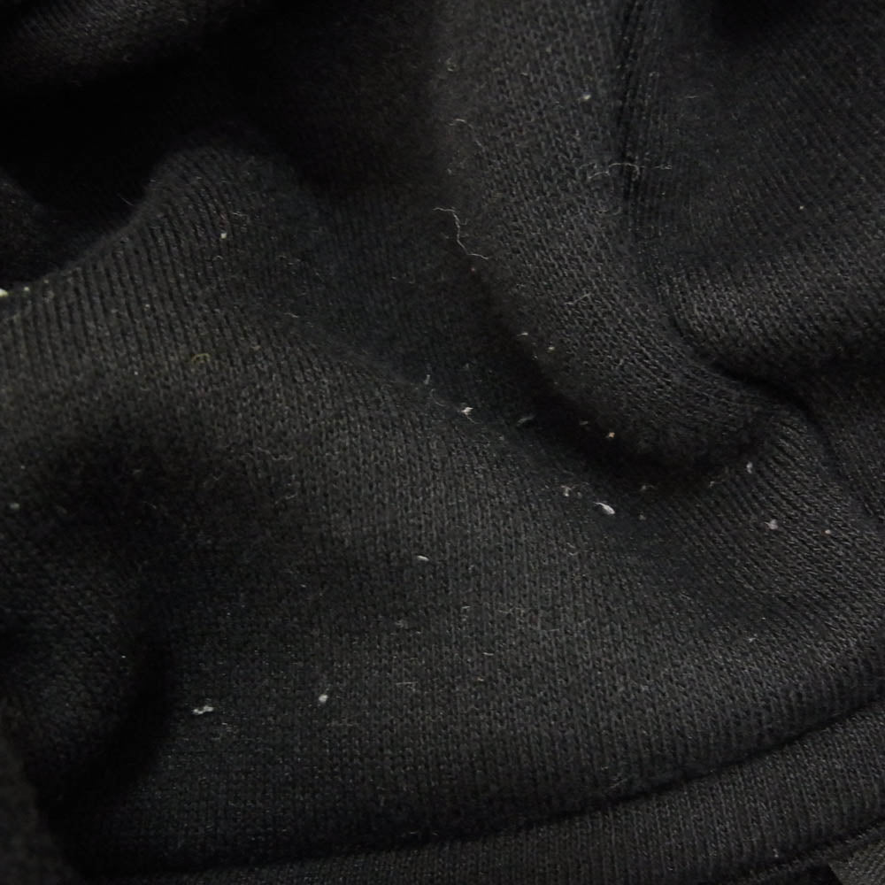 THE NORTH FACE ノースフェイス NT62349 SQUARE LOGO FULL ZIP スクエアロゴ フルジップ スウェット パーカー ブラック系 XL【中古】