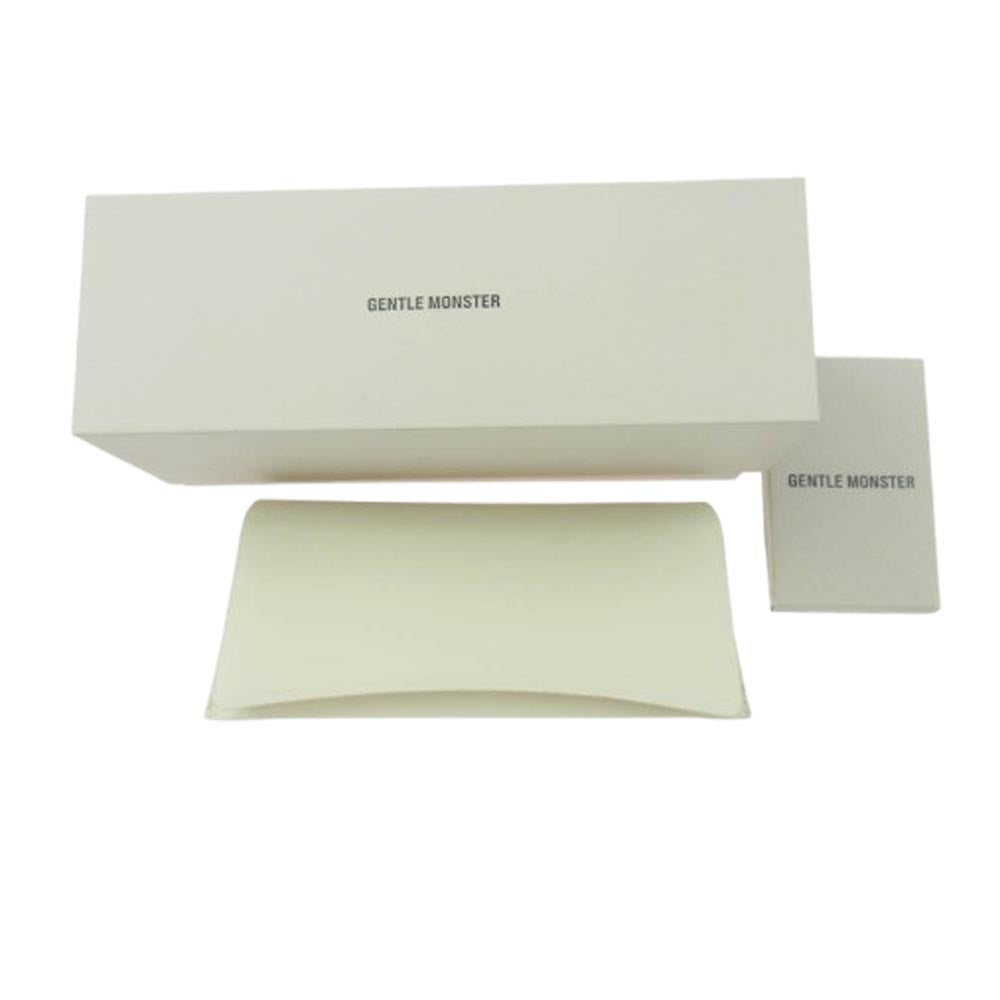 Gentle Monster ジェントルモンスター Rosy 01 ウェリントン型 ブラック フラットバー サングラス アイウェア ブラック系【中古】