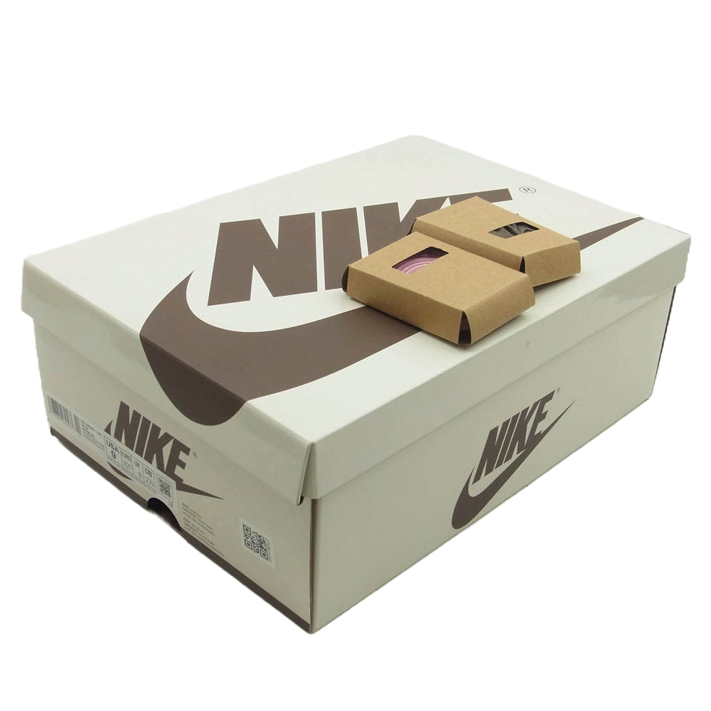 NIKE ナイキ DM7866-202 【フェイクバスターズ鑑定済】Travis Scott Air Jordan 1 Low OG SP Velvet Brown and Dark Mocha トラヴィススコット エアジョーダン1 ロー スニーカー ベルベットブラウン アンド ダークモカ 27cm【極上美品】【中古】