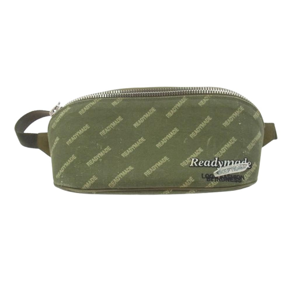 READY MADE レディメイド 18AW WAIST BAG ロゴプリント ウエストバッグ 