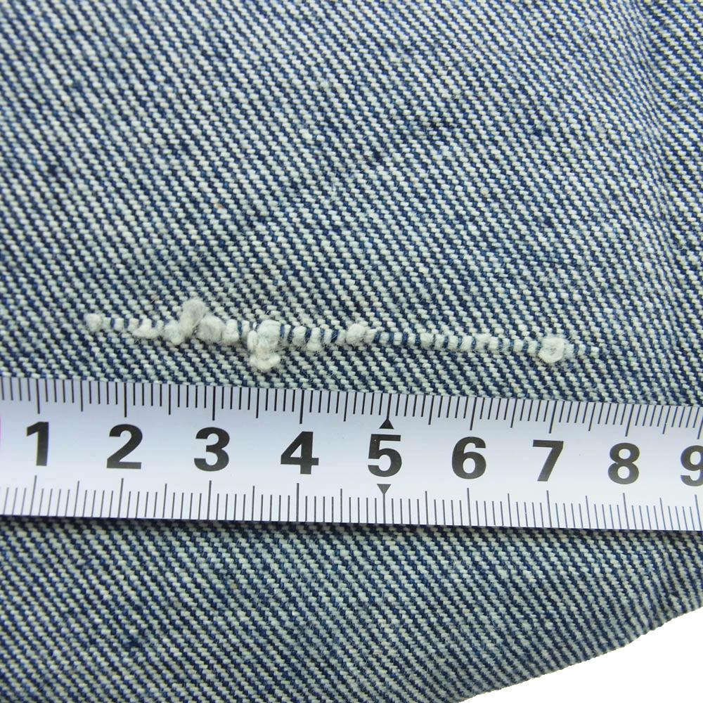 Lee リー 202-0341 70s 80s USA製 ブーツ カート デニム パンツ インディゴブルー系 36×36【中古】