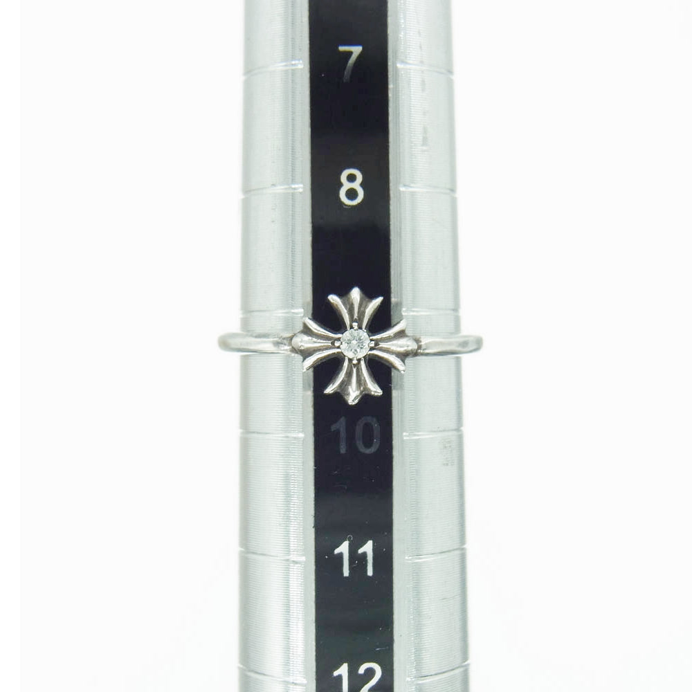 CHROME HEARTS クロムハーツ(原本無) BUBBLEGUM CH PLS DIA CHプラス バブルガム ダイヤ リング シルバー系 9号【中古】