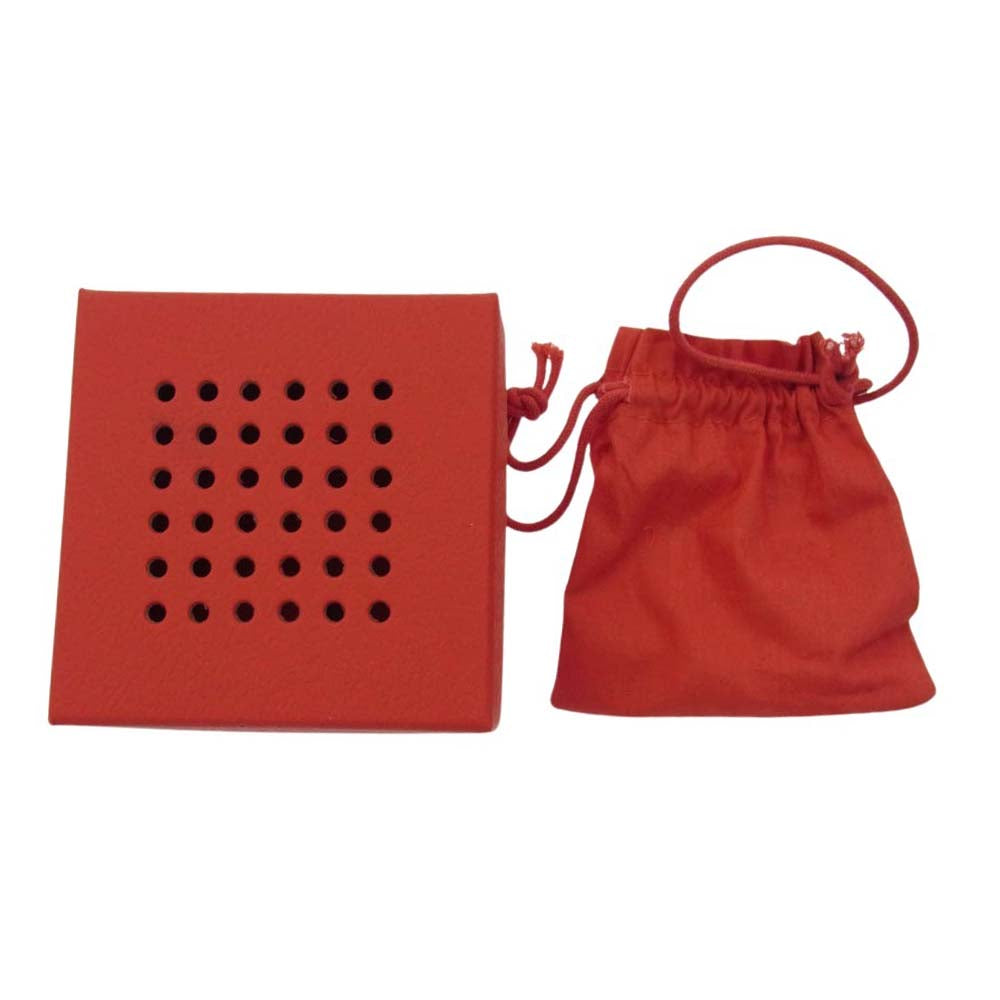 DIESEL ディーゼル Dロゴ プレート ネックレス シルバー系 ブラック系【中古】