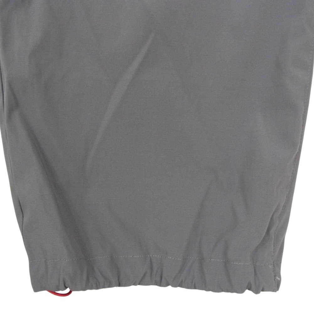 GRAPHPAPER グラフペーパー 23SS GM231-40026 Semi-Dull Poplin Track Pants 強撚コットン ポプリン トラックパンツ イージーパンツ グレー グレー系 1【中古】