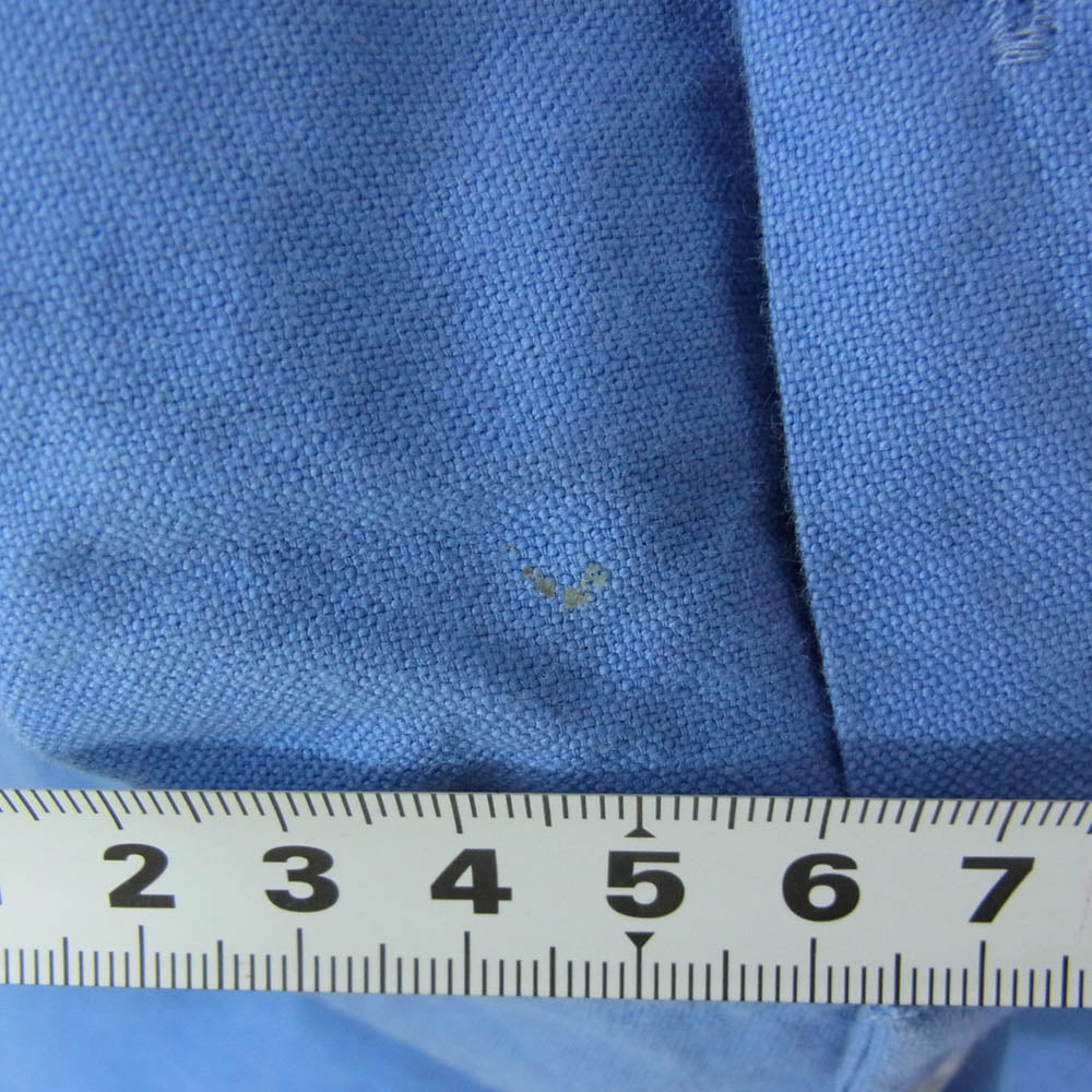 GRAPHPAPER グラフペーパー 22AW GM224-50042B OVERSIZED BD PULLOVER SHIRT オーバーサイズ プルオーバー ボタンダウン 長袖 シャツ ブルー系 F【中古】