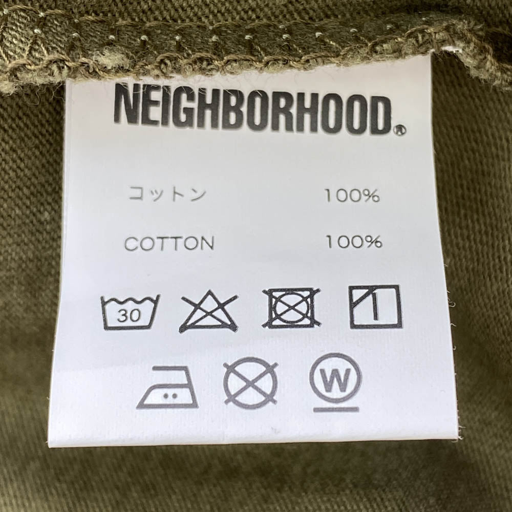 NEIGHBORHOOD ネイバーフッド 222PCNH-ST01 Tokyo Craft with Pride Tee フロントプリント Tシャツ 半袖カットソー カーキ カーキ系 XL【新古品】【未使用】【中古】