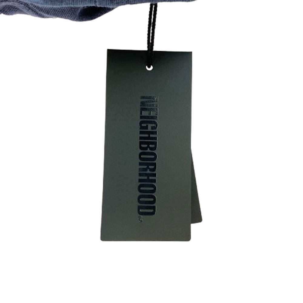 NEIGHBORHOOD ネイバーフッド 23AW 232UNNH-CSM05 Pigment Dyed T-Shirt ピグメントダイ 長袖カットソー インディゴブルー系 XL【新古品】【未使用】【中古】