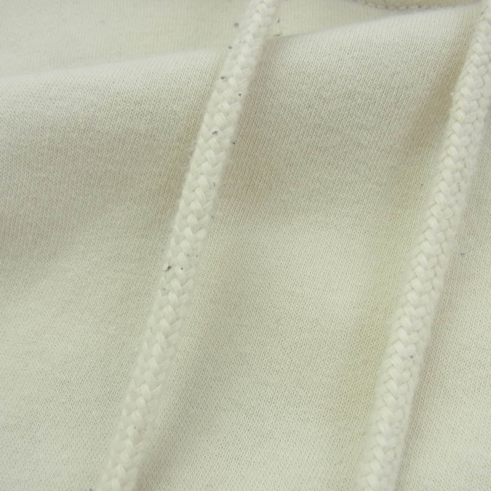 THE NORTH FACE ノースフェイス SQUARE LOGO スクエア ロゴ プルオーバー パーカー オフホワイト系 S【中古】