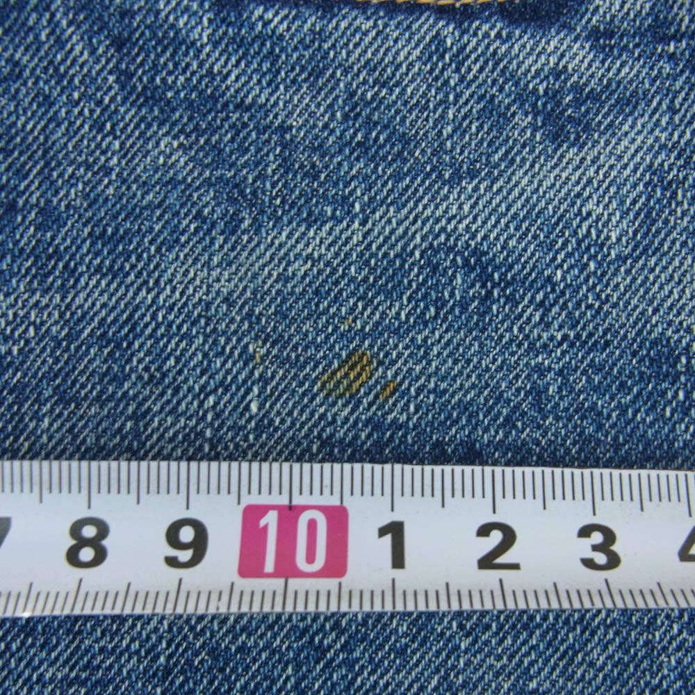 WAREHOUSE ウエアハウス Lot 800 スタンダード ボタンフライ デニム パンツ コットン 日本製 インディゴブルー系 W31【中古】