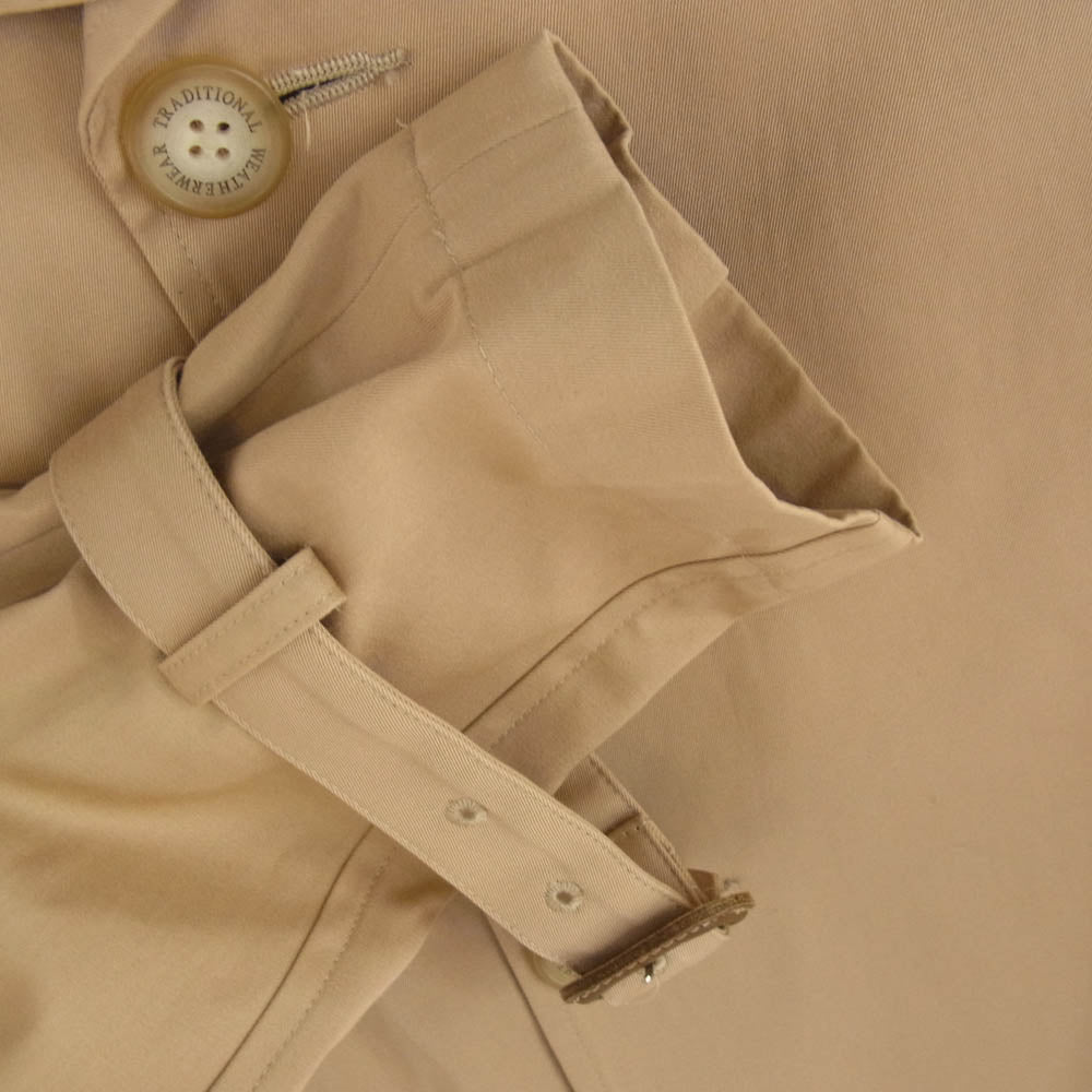 Traditional Weatherwear トラディショナルウェザーウェア 111HF-7818 PRESTON プレストン トレンチコート ライトブラウン系 38【中古】