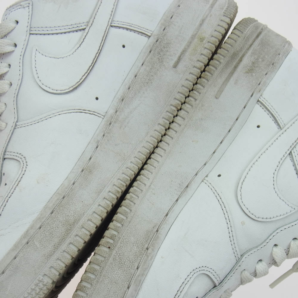 NIKE ナイキ CU9225-100 Supreme Air Force 1 Low White シュプリーム エアフォース1 ロー ホワイト ホワイト系 27cm【中古】