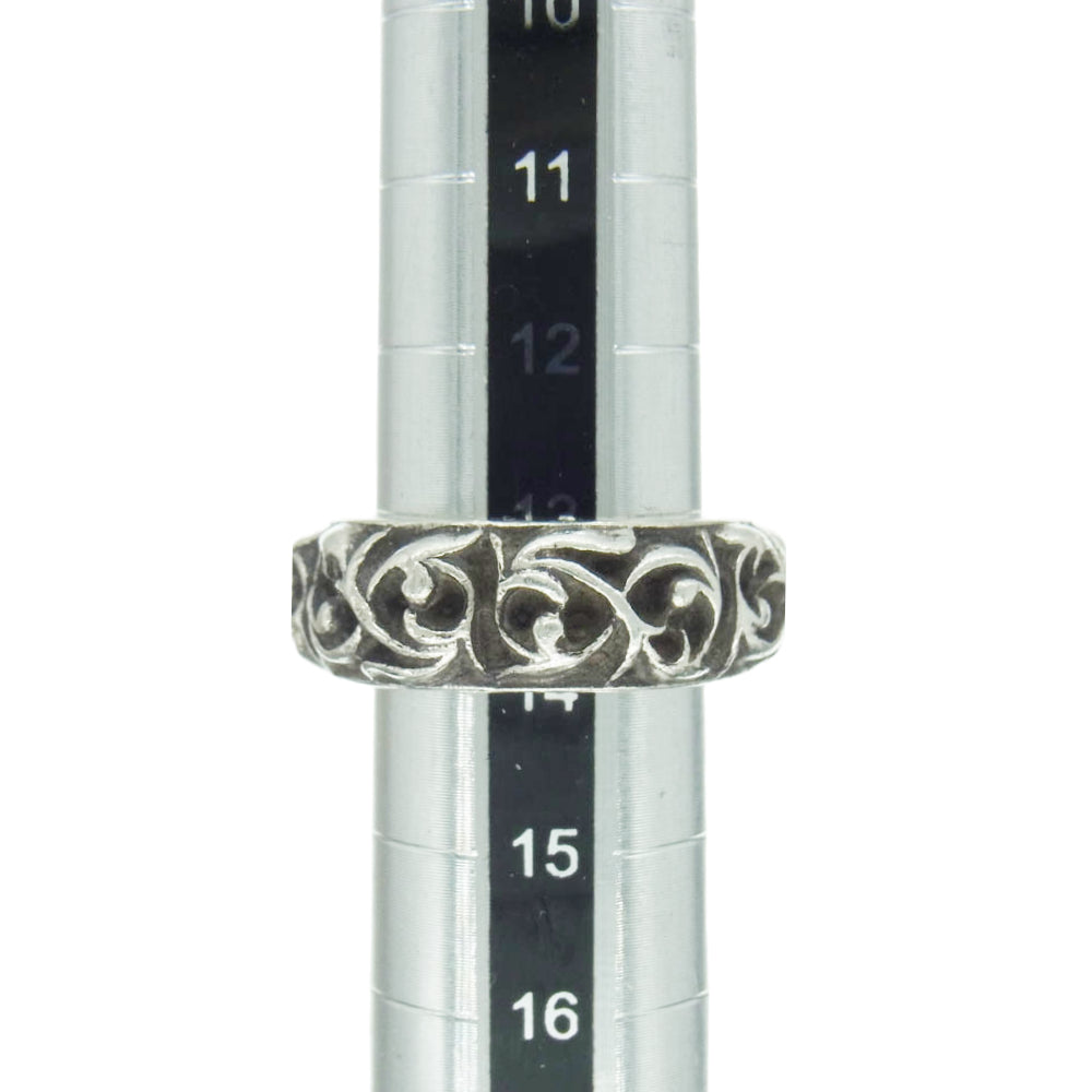 CHROME HEARTS クロムハーツ(原本無) ETRNITY VINE BAND エタニティ ヴァインバンド リング シルバー系 14号【中古】
