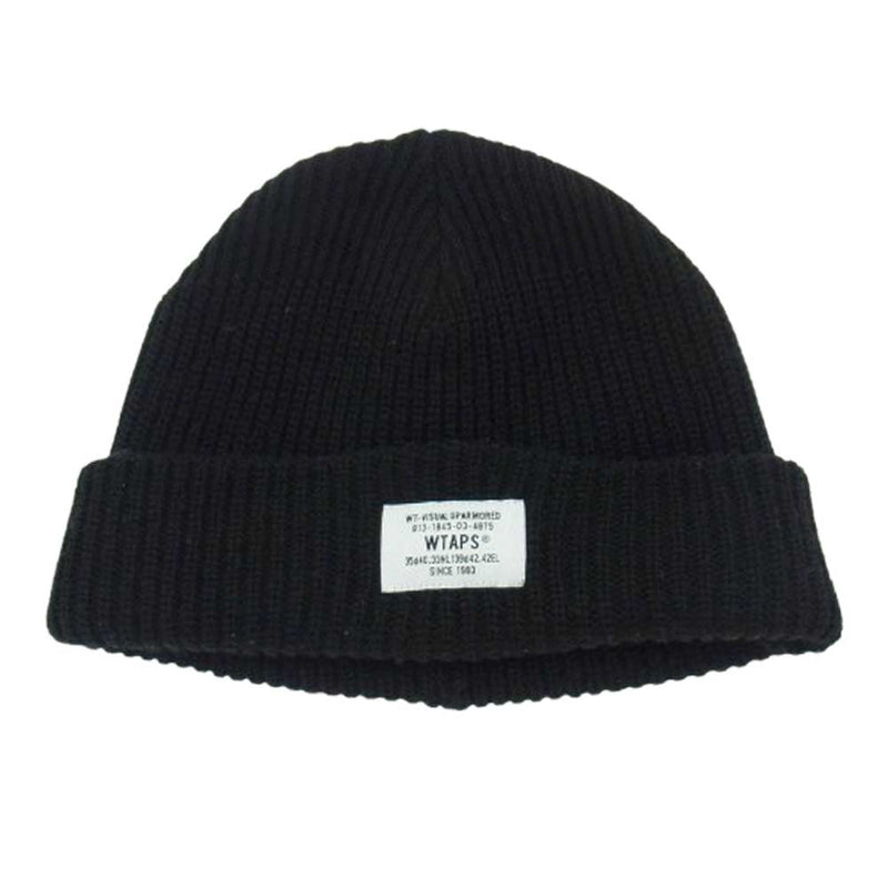 wtaps ニット帽 新作　ブラック　ダブルタップス WTAPS（ダブルタップス） 23SS BEANIE 02/BEANIE/CTPL.COOLMAX.SIGN