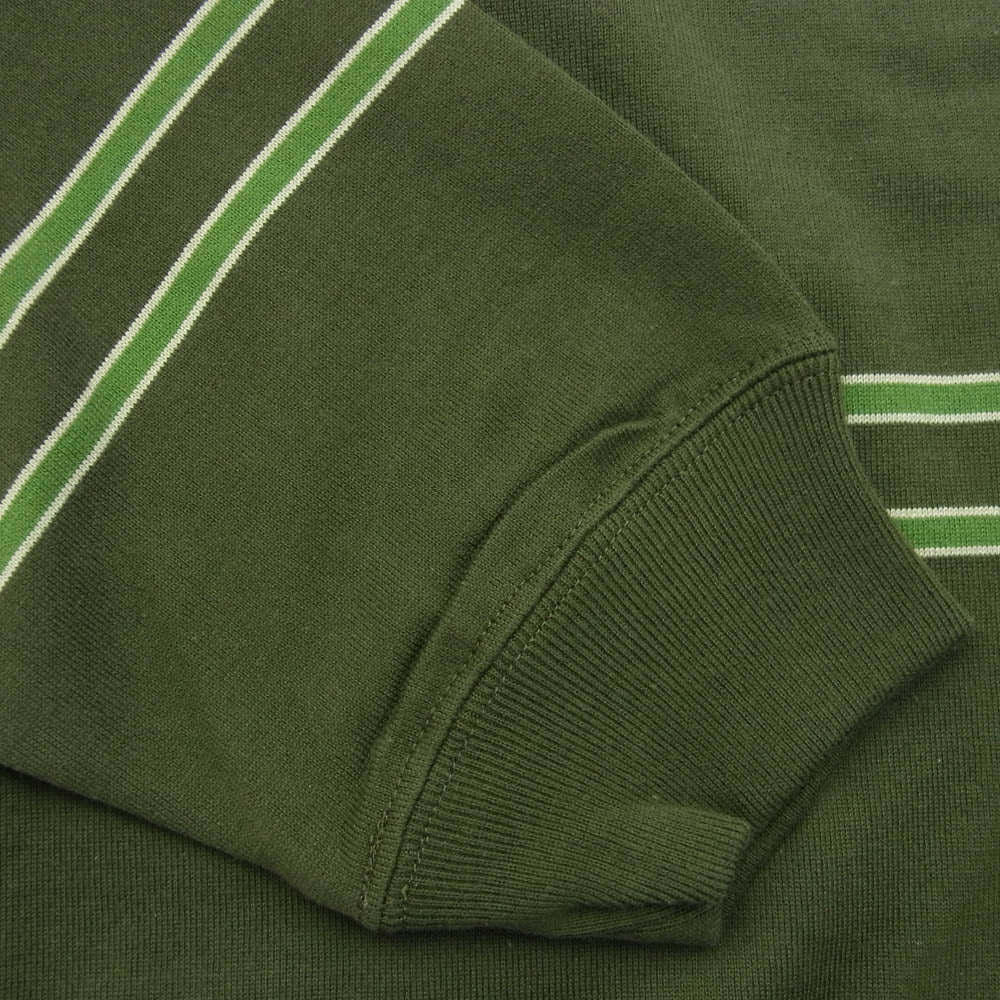 WTAPS ダブルタップス 21SS 211ATDT-CSM24 JAM 02 LS COTTON ロングスリーブ Tシャツ ロンT 長袖 グリーン グリーン系 4【新古品】【未使用】【中古】