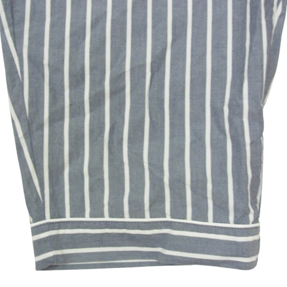 BEAMS ビームス 22SS 11-24-3341-139 SSZ エス エス ズィー 瀬名PJ PANTS ストライプ イージー パンツ ネイビー系 M【新古品】【未使用】【中古】