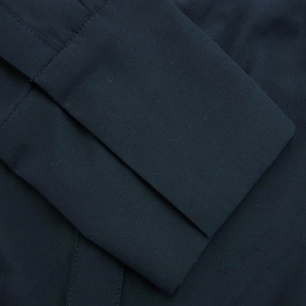 CELFORD セルフォード HANAE MORI フリル付き 長袖 シャツ ブラック ブラック系 36【極上美品】【中古】