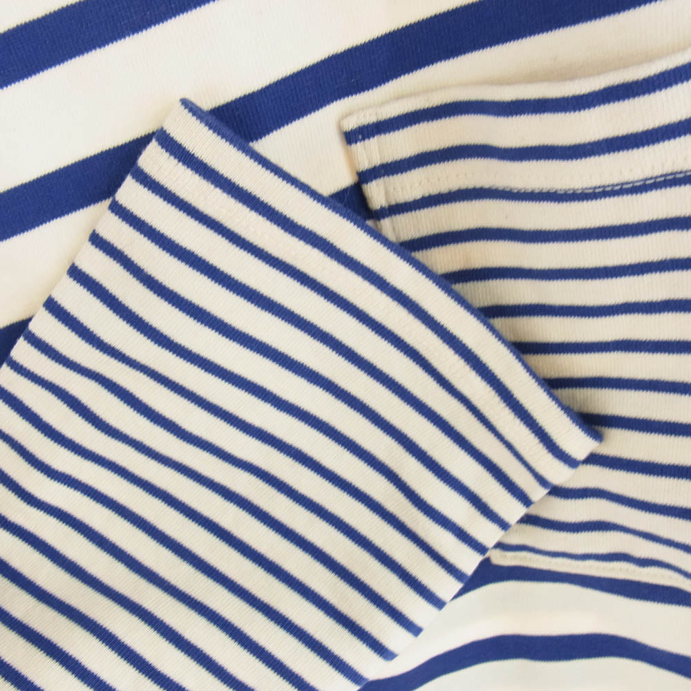 nonnative ノンネイティブ NN-C2506 SAILOR BOAT LS COTTON BORDER JERSEY ボーダー カットソー ブルー系 1【美品】【中古】