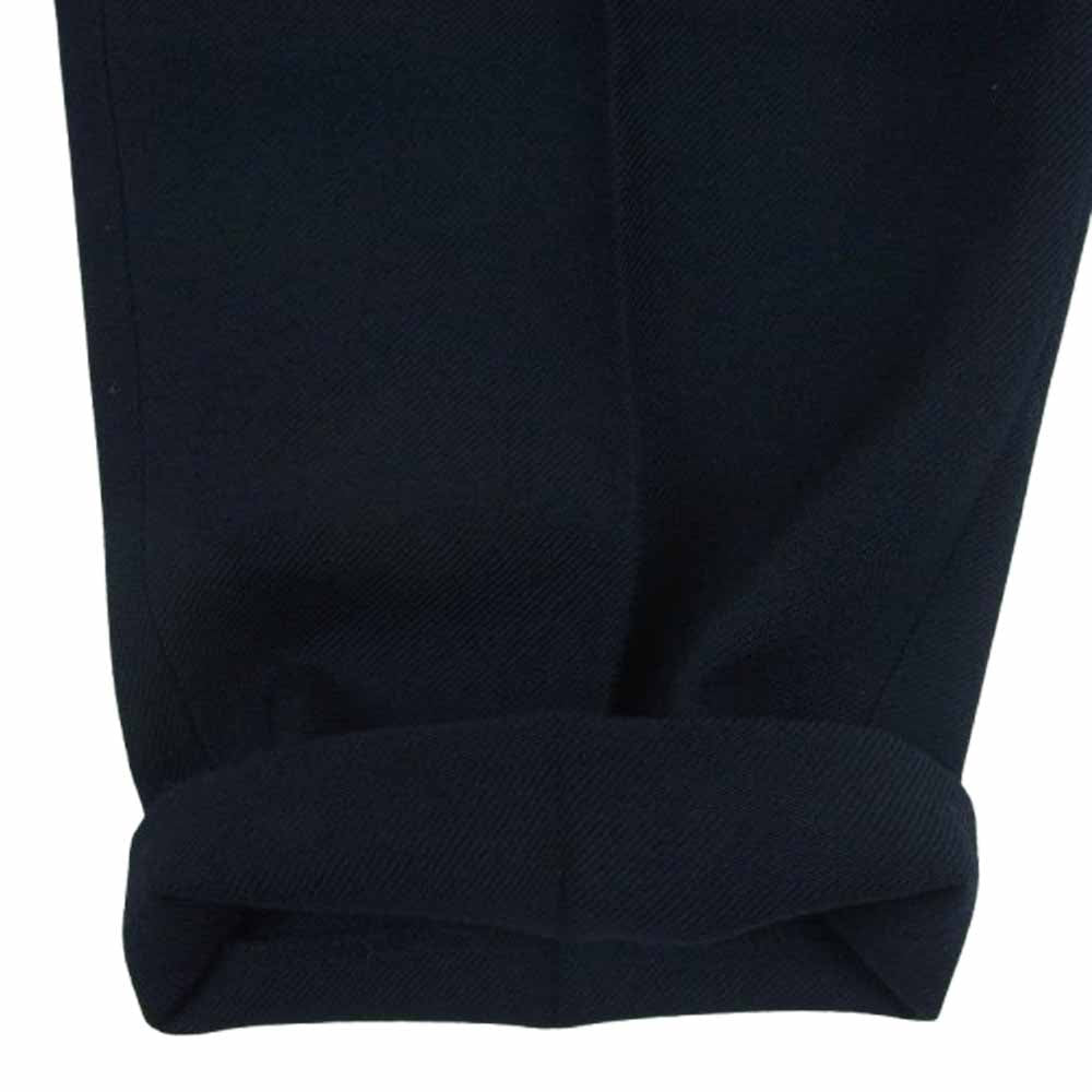 フランネル BBZ2092402A0001 2タック ウール パンツ 日本製 ダークネイビー系 2【中古】