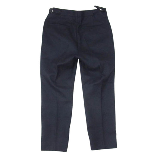 AURALEE オーラリー A8AP04LM LIGHT MELTON SLACKS スラックス パンツ ネイビー系 3【中古】
