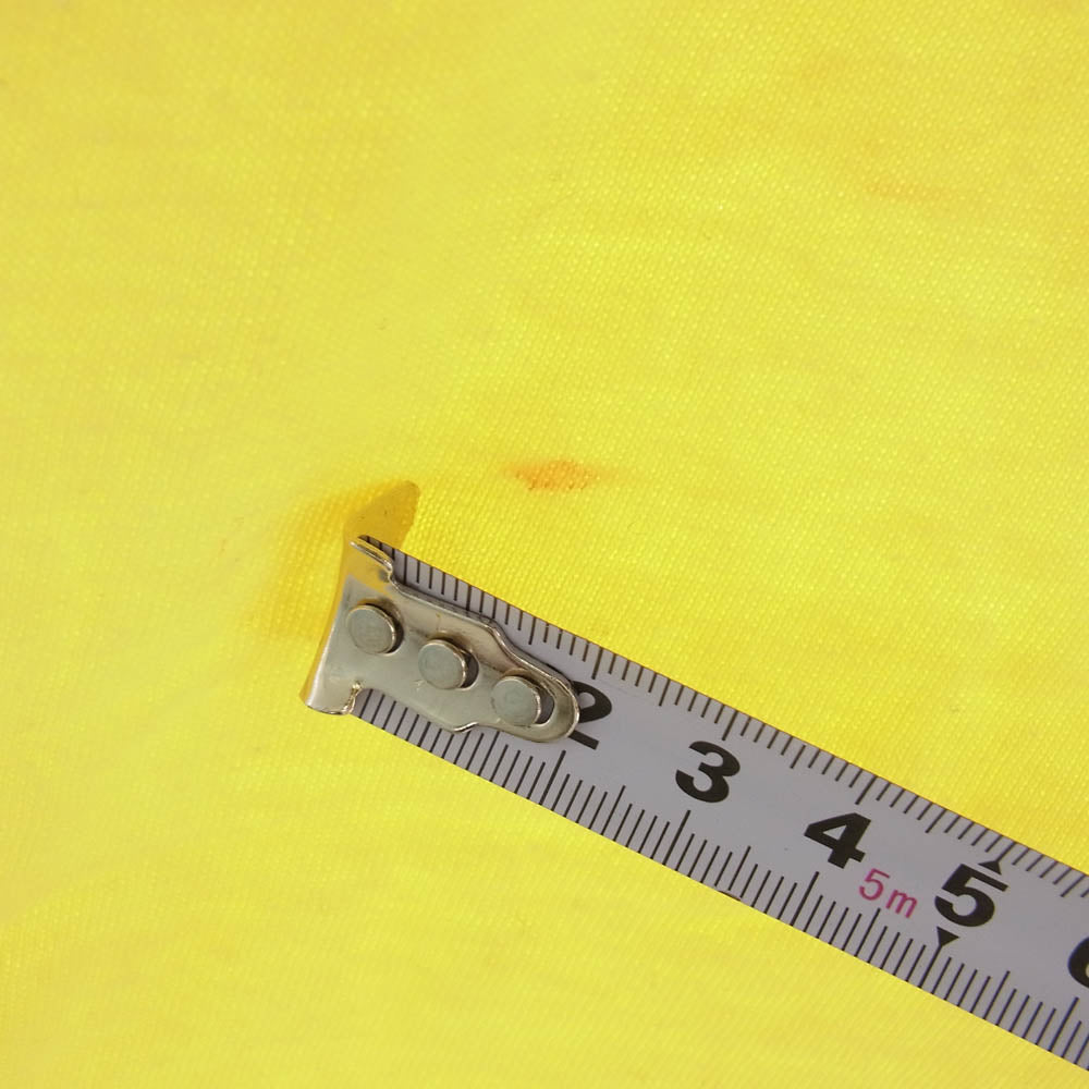 STUSSY ステューシー ロゴ プリント 半袖 Tシャツ イエロー系 M【中古】