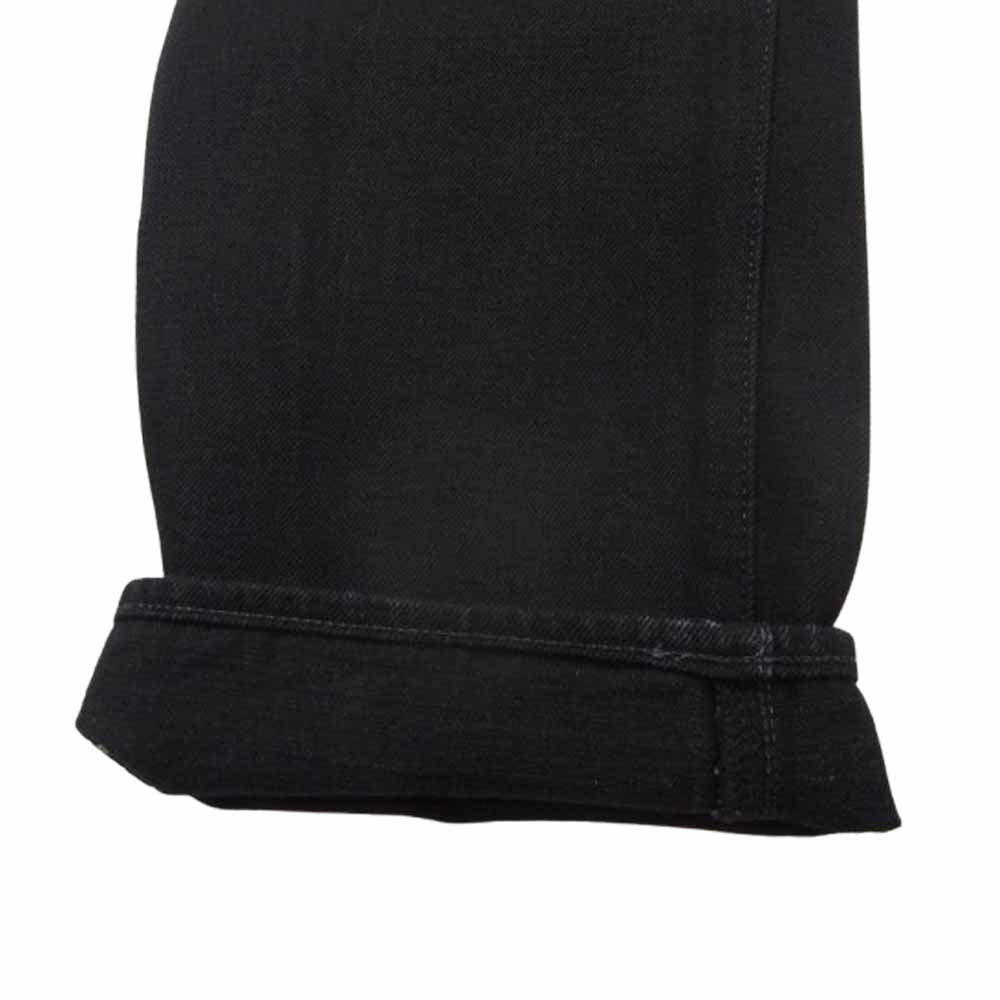MaruniJeans マルニジーンズ BI-18536BK 毘沙門天 ジーンズ 15oz ブラック ブラック系 36【美品】【中古】