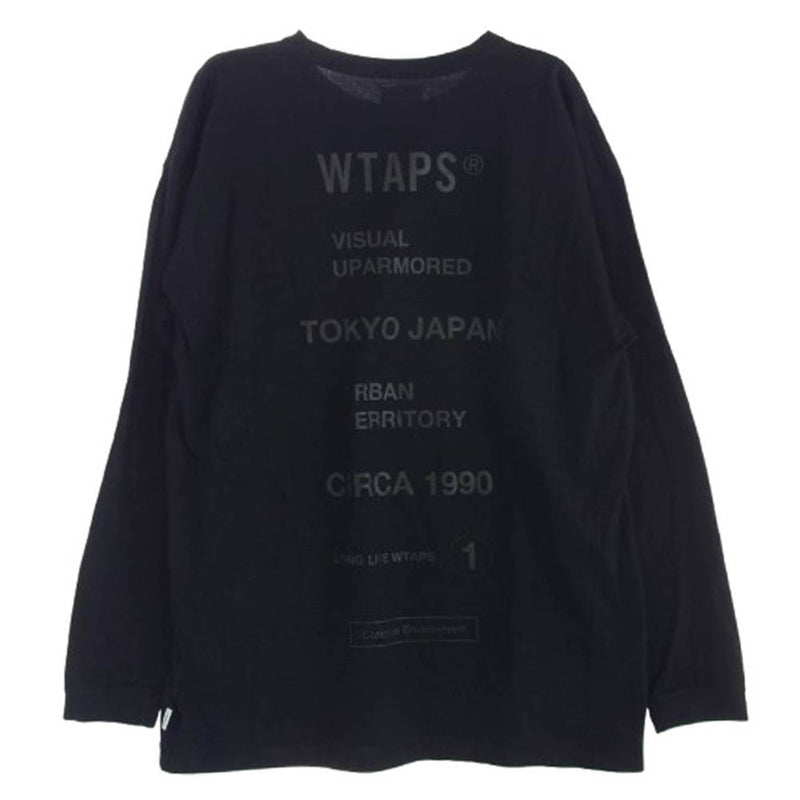 Wtaps ブラックロングTシャツ