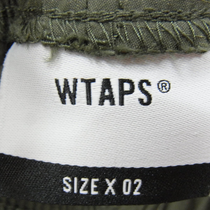 WTAPS ダブルタップス 22SS 221TQDT-PTM02 TROUSERS NYCO コットン
