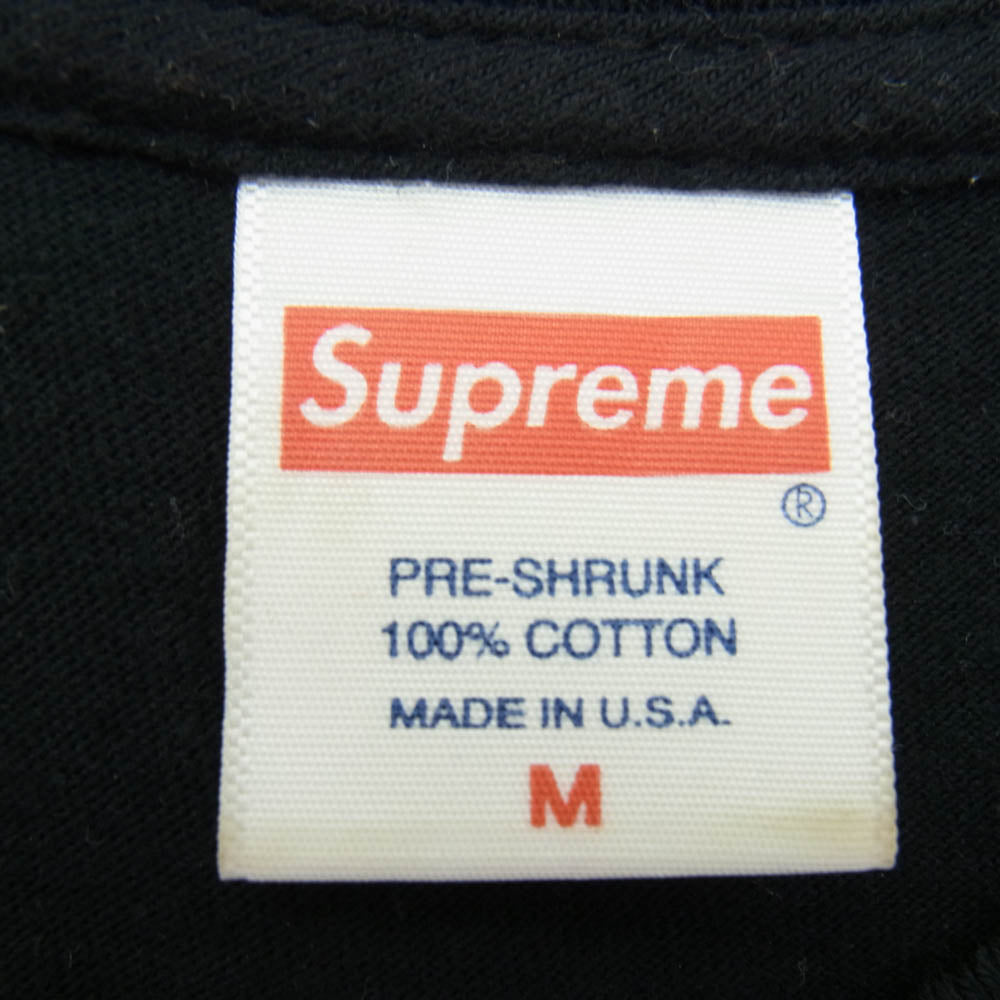Supreme シュプリーム 17SS Sade Tee シャーデー プリント 半袖 Tシャツ ブラック系 M【中古】