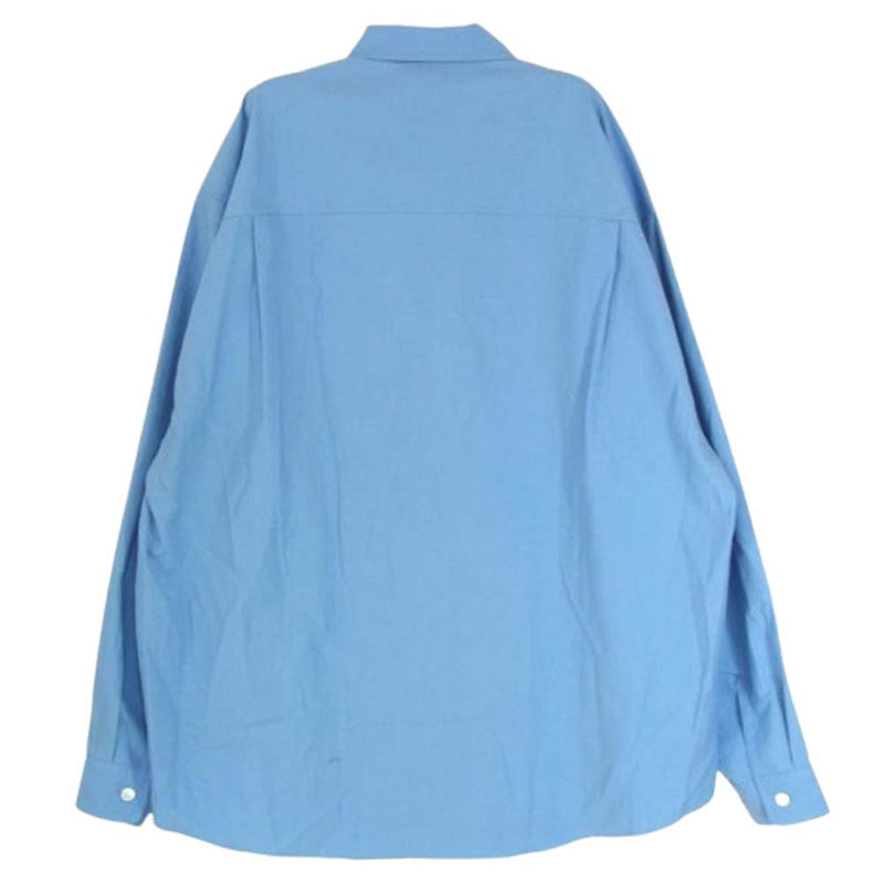 AURALEE オーラリー 25SS A25SS02TN WASHED FINX TWILL BIG SHIRT