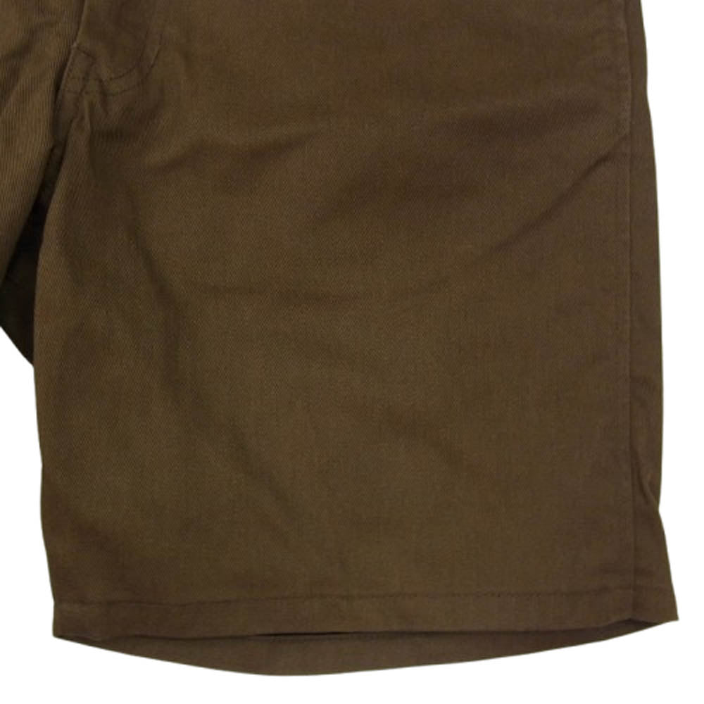 NEIGHBORHOOD ネイバーフッド 20SS 201SPNH-PTM03 WP WIDE EC-ST コットン ワイド ショーツ ハーフパンツ ブラウン系 S【中古】